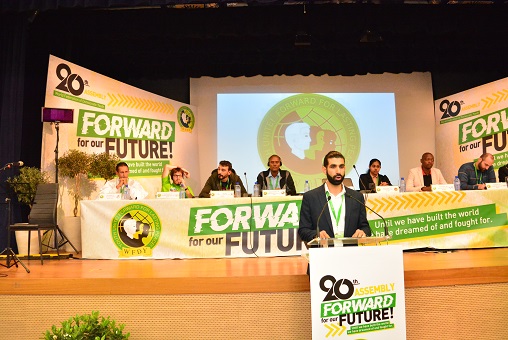 Ομιλία Προέδρου ΠΟΔΝ, Ιάκωβου Τοφαρή, στην τελετή έναρξης της 20ης Συνέλευσης της Παγκόσμιας Ομοσπονδίας Δημοκρατικών Νεολαιών