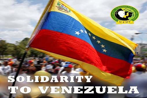 Ανακοίνωση Παγκόσμιας Ομοσπονδίας Δημοκρατικών Νεολαιών για την κατάσταση στη Βενεζουέλα